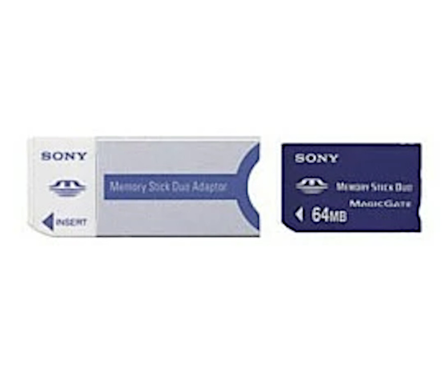 MSG-M64A Sony 64 MB tarjeta de Memoria Stick Duo